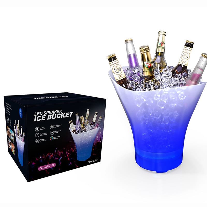 LED ice bucket speaker