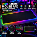 LED gaming mouse pad